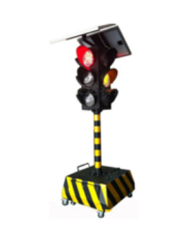 西吉太阳能移动信号灯